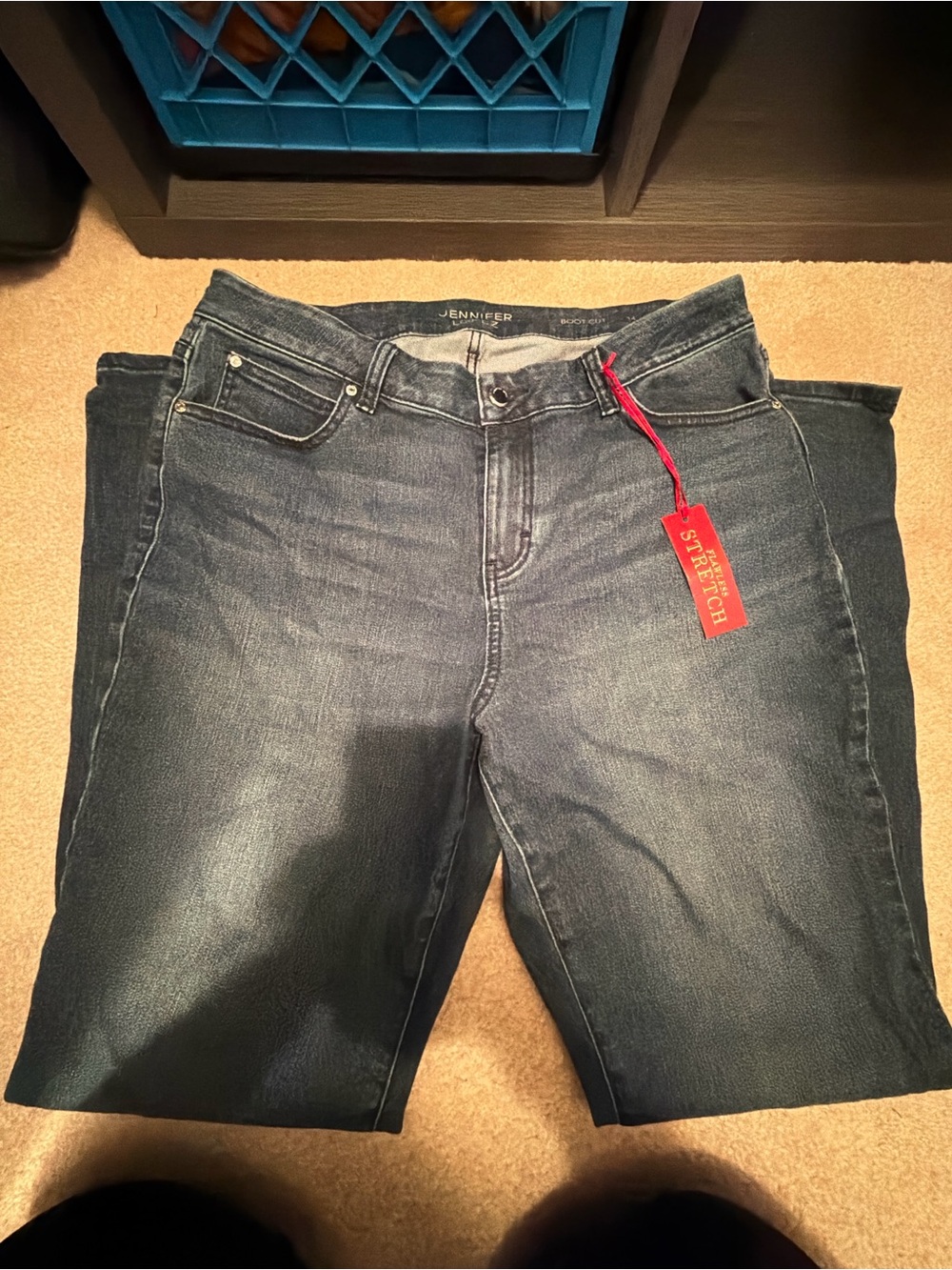 Jennifer Lopez Dark Blue Stretch Women’s Jeans